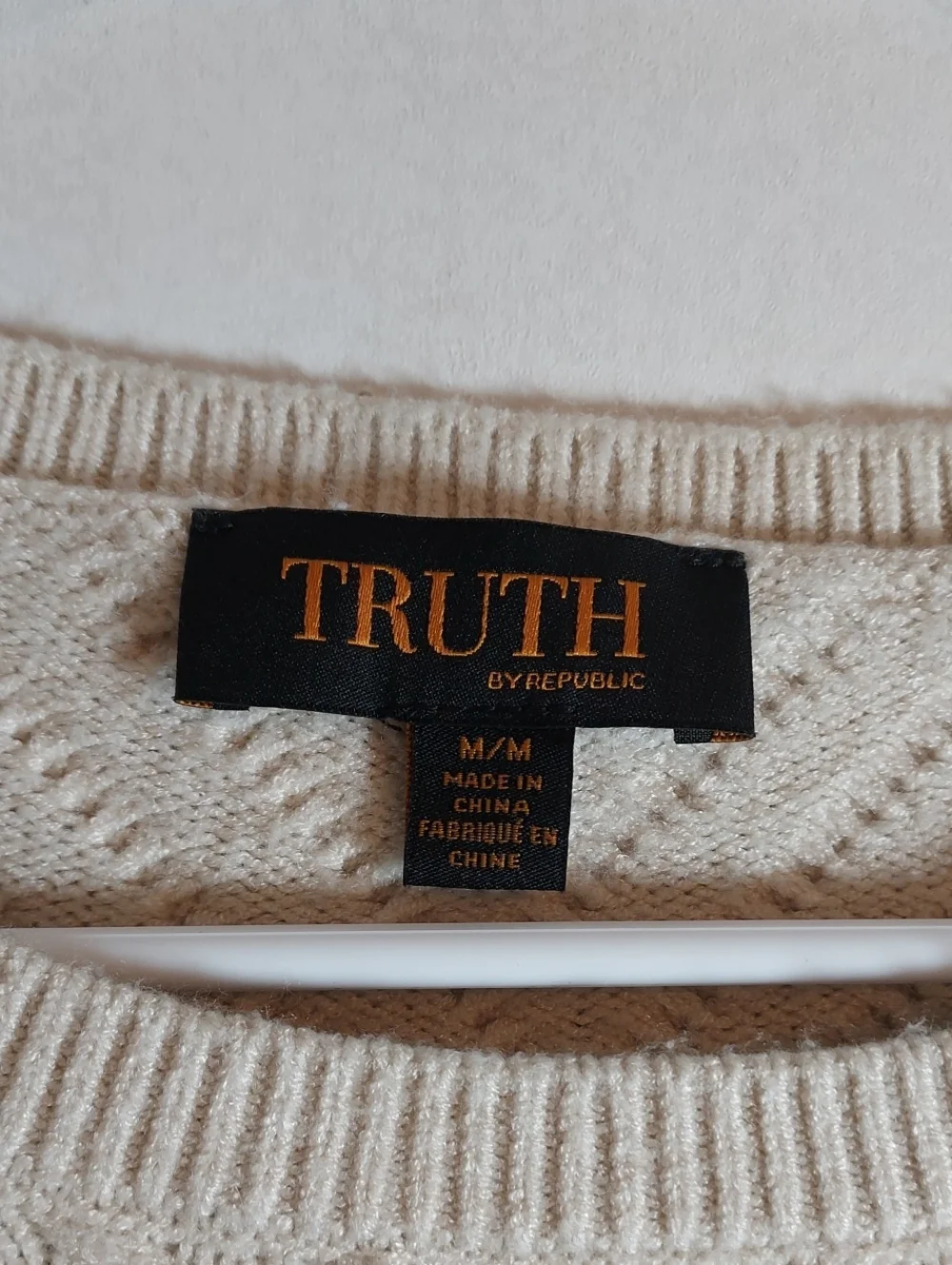 Truth By Republic Sweater ( Med.)